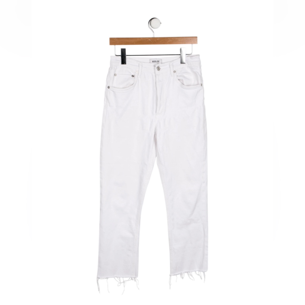 Agolde White Jeans Size 26